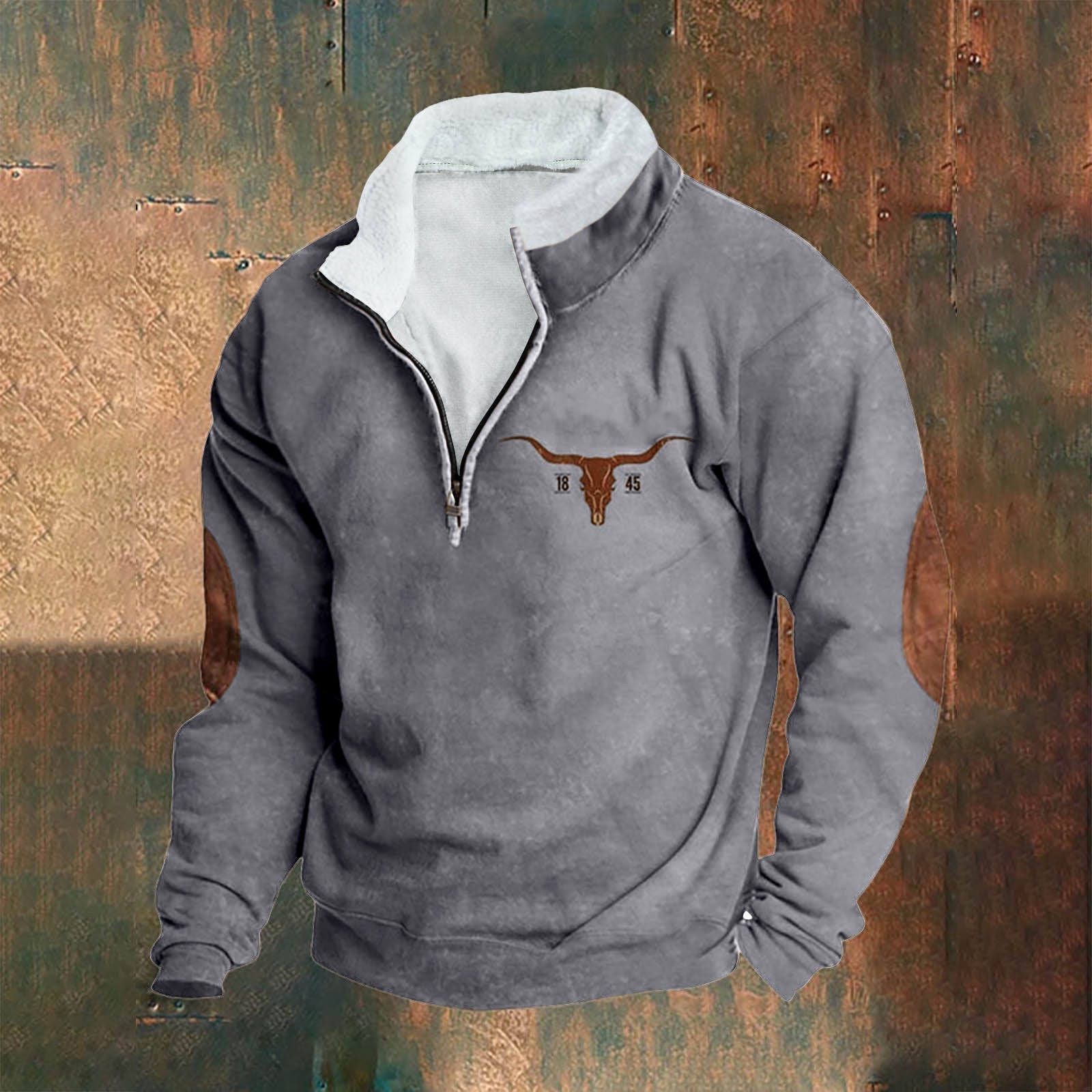 Émeric™ | Sudadera elegante con medio cierre