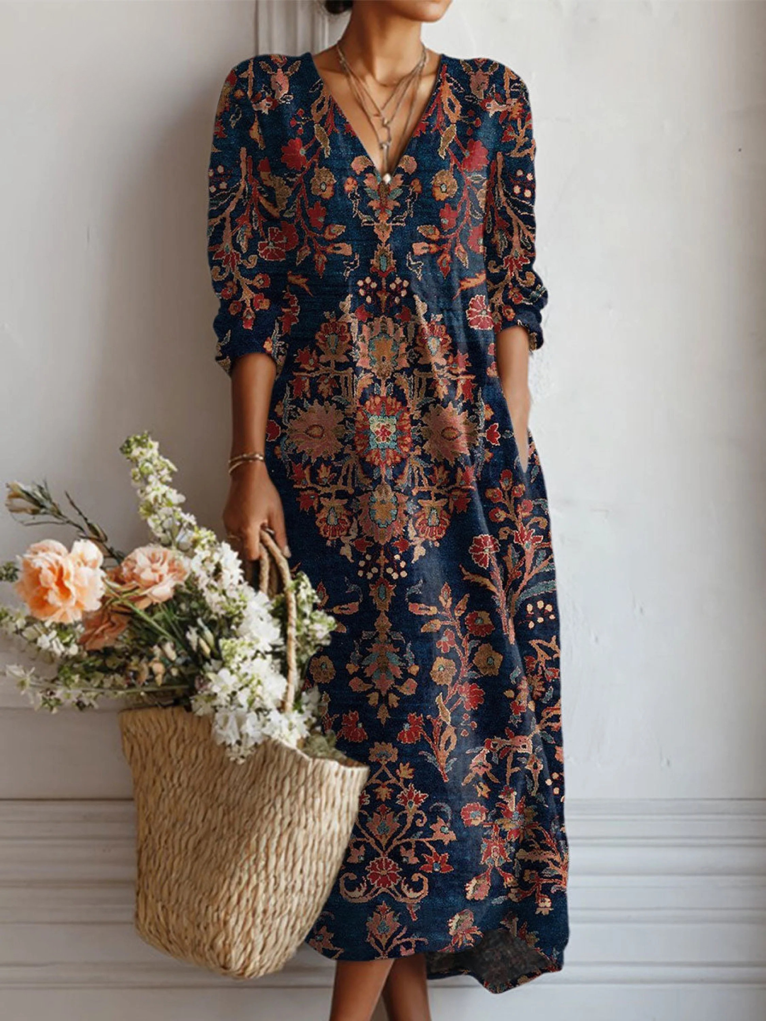 Alessia | Vestido de primavera elegante sin esfuerzo