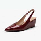 Elena | Tacones Slingback de Cuña Elegantes