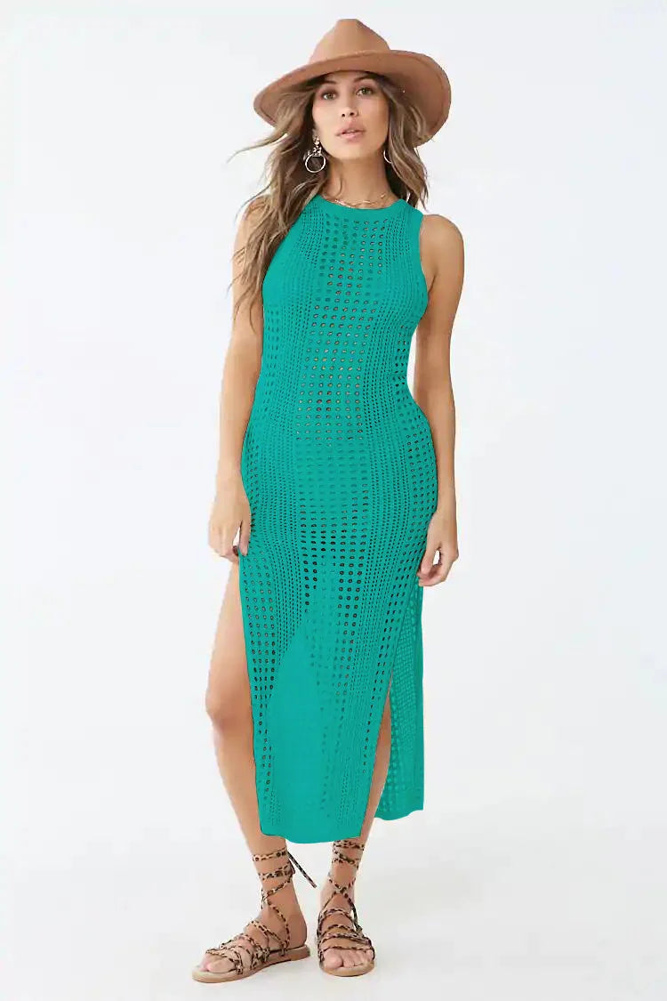 Beatriz™ | Vestido de Playa de Ganchillo