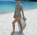 Alicia™ | Vestido de Playa de Ganchillo