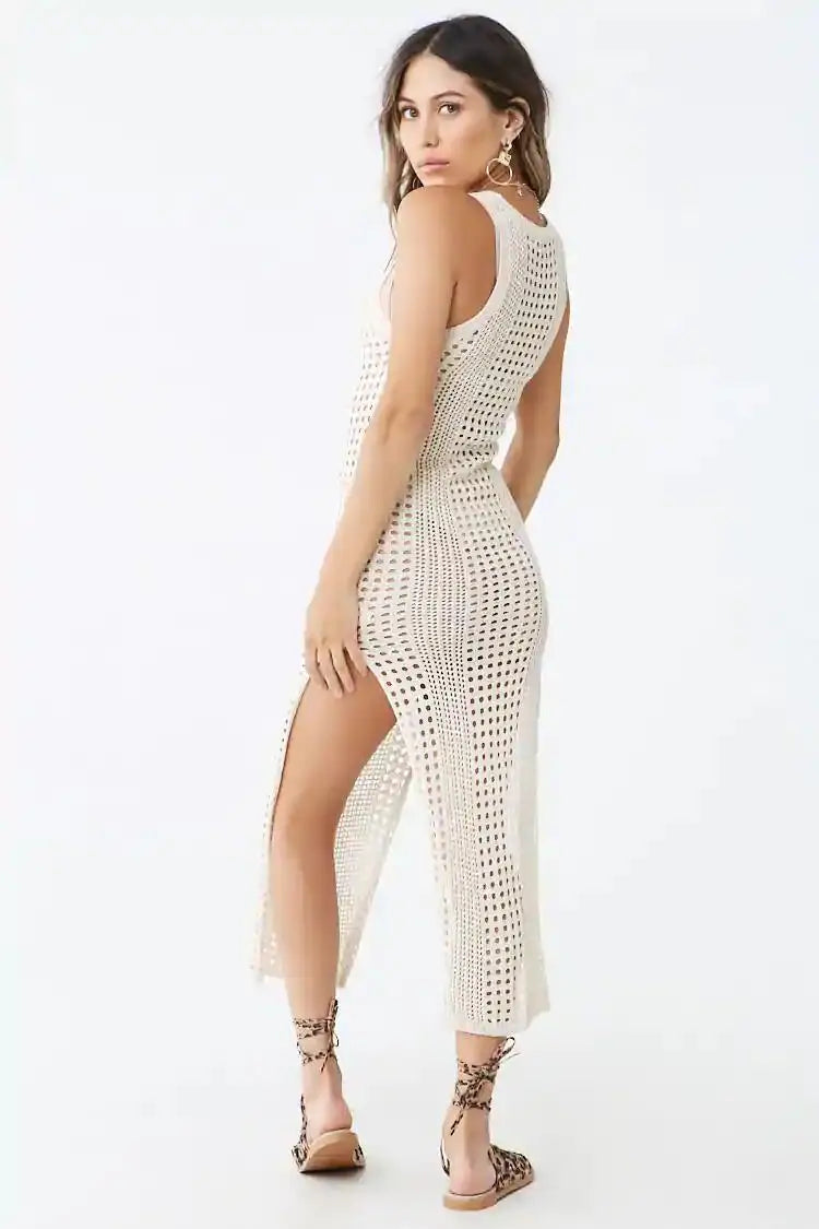 Beatriz™ | Vestido de Playa de Ganchillo