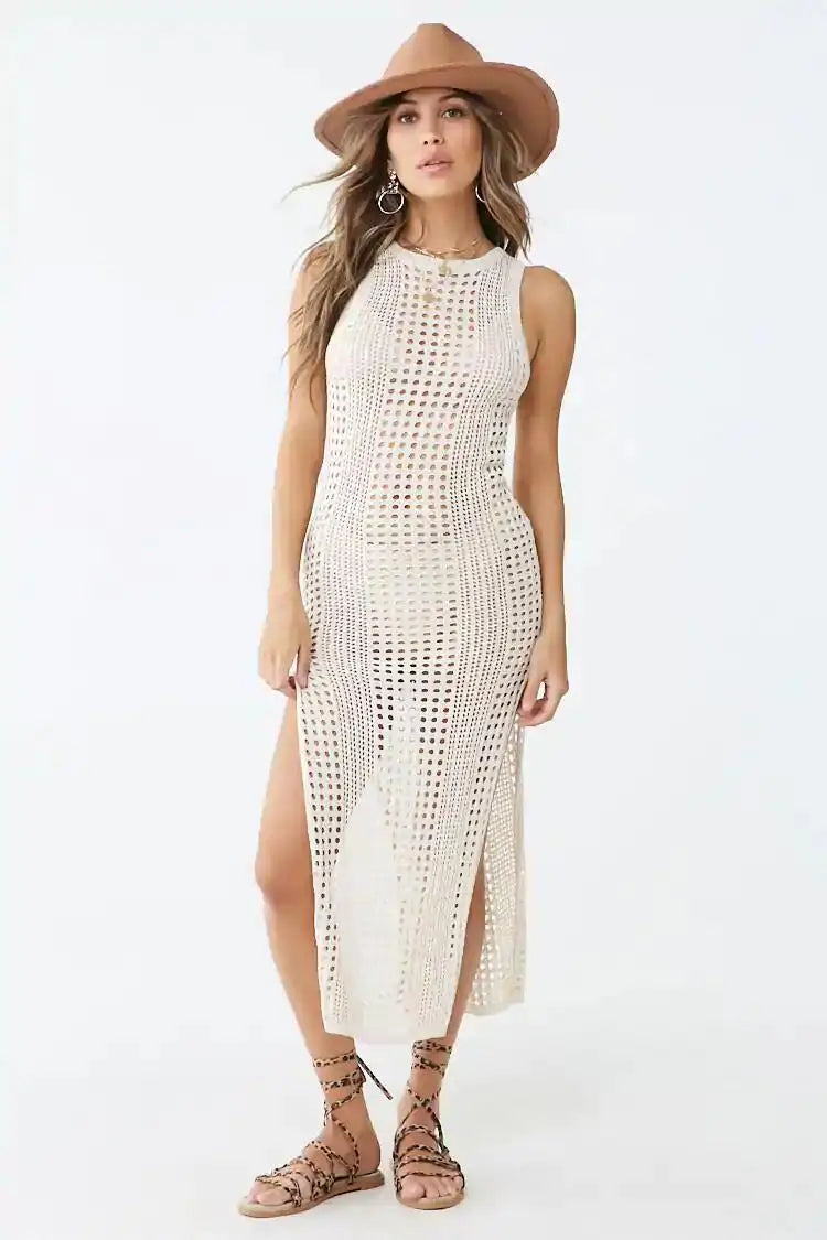 Beatriz™ | Vestido de Playa de Ganchillo