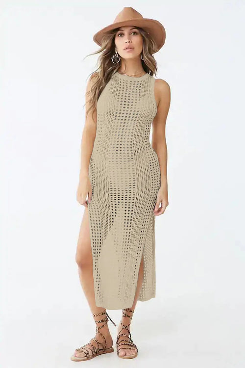 Beatriz™ | Vestido de Playa de Ganchillo