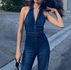 Andrea™ | Mono Denim de mujer elegante