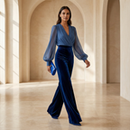 Helena | Conjunto elegante Azul