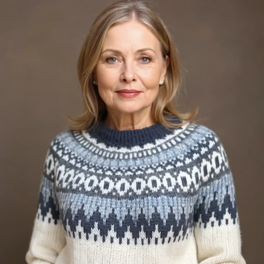 Janet | Sudadera vintage de Islandstrik