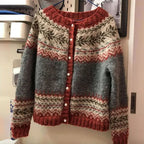 Jessica | Chaqueta de punto vintage Isla