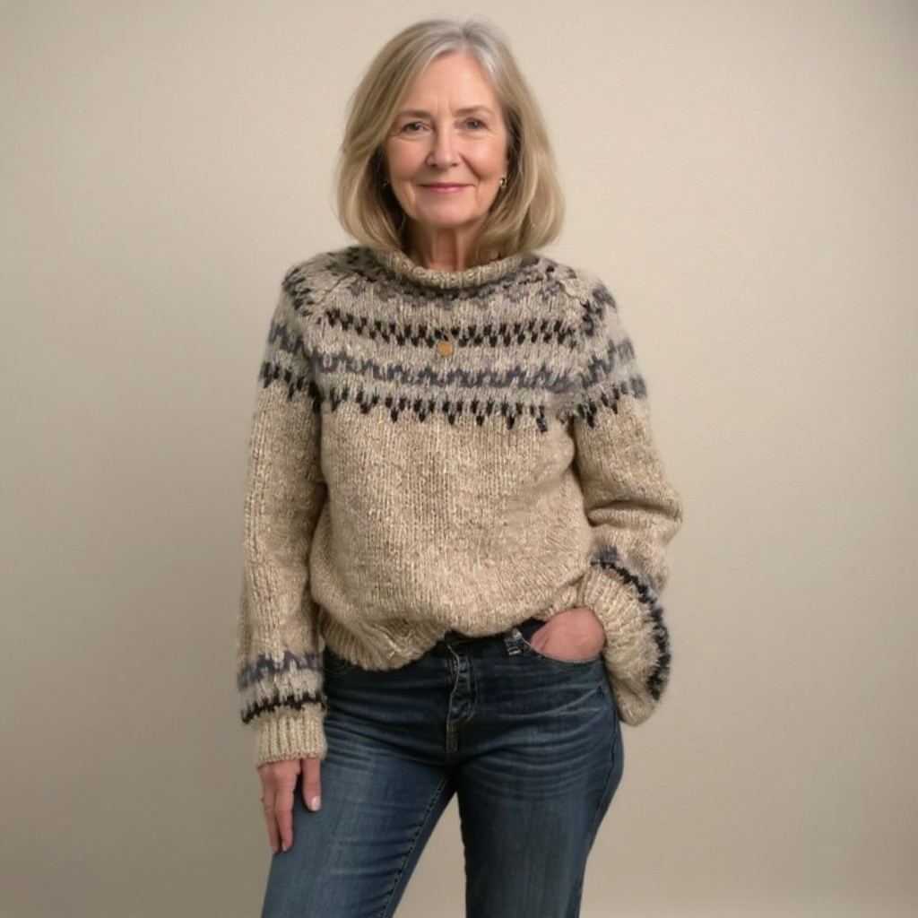 Karen | Sudadera vintage con isla