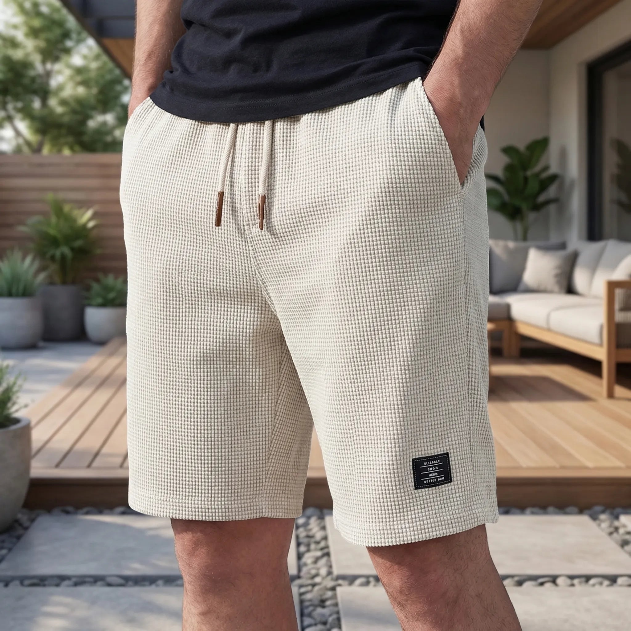 Pantalones cortos de verano cómodos con cintura elástica (1+1 GRATIS)