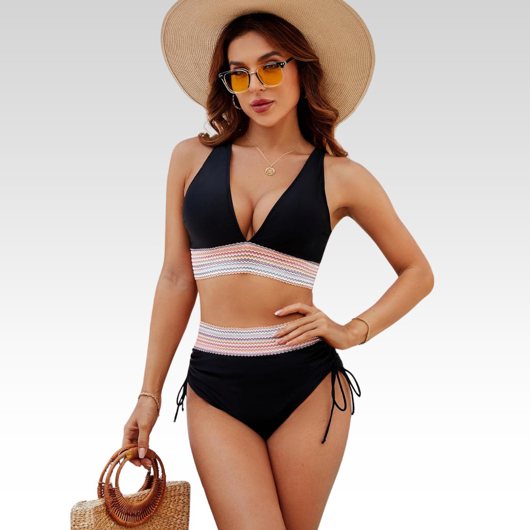 Laura™ | Bikini Reductor de Barriga con Talle Alto