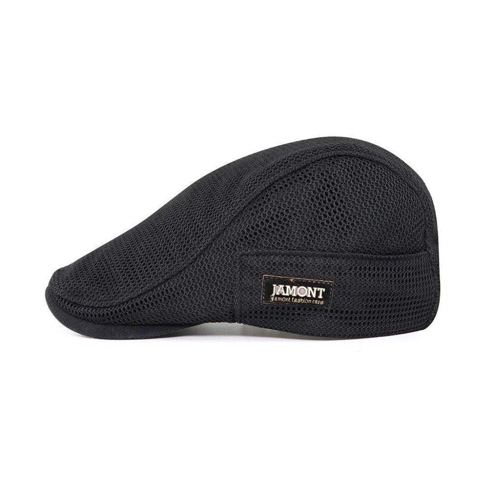 Leo Ferrer | Gorra de malla plana casual para hombres