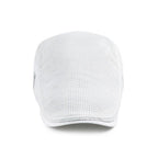 Leo Ferrer | Gorra de malla plana casual para hombres