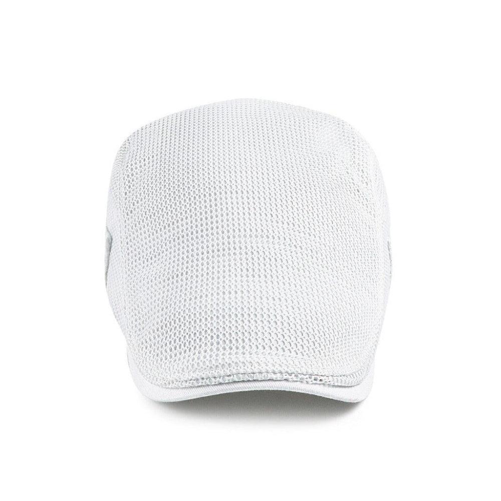 Leo Ferrer | Gorra de malla plana casual para hombres
