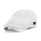 Leo Ferrer | Gorra de malla plana casual para hombres
