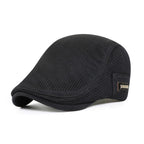 Leo Ferrer | Gorra de malla plana casual para hombres