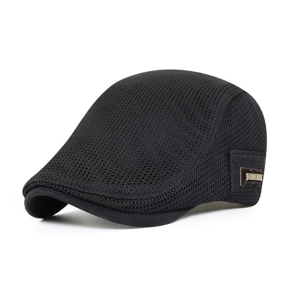 Leo Ferrer | Gorra de malla plana casual para hombres