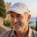 Leo Ferrer | Gorra de malla plana casual para hombres