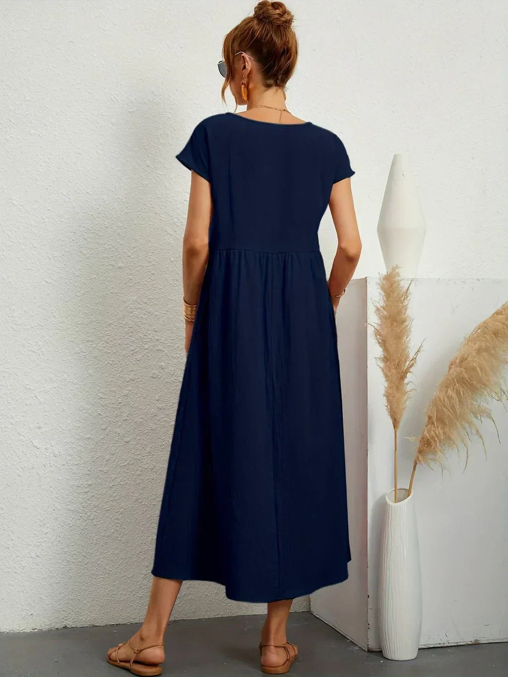 Raquel™ | Vestido midi fluido