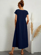 Ursina™ | Vestido Midi Fluido