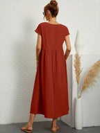 Ursina™ | Vestido Midi Fluido