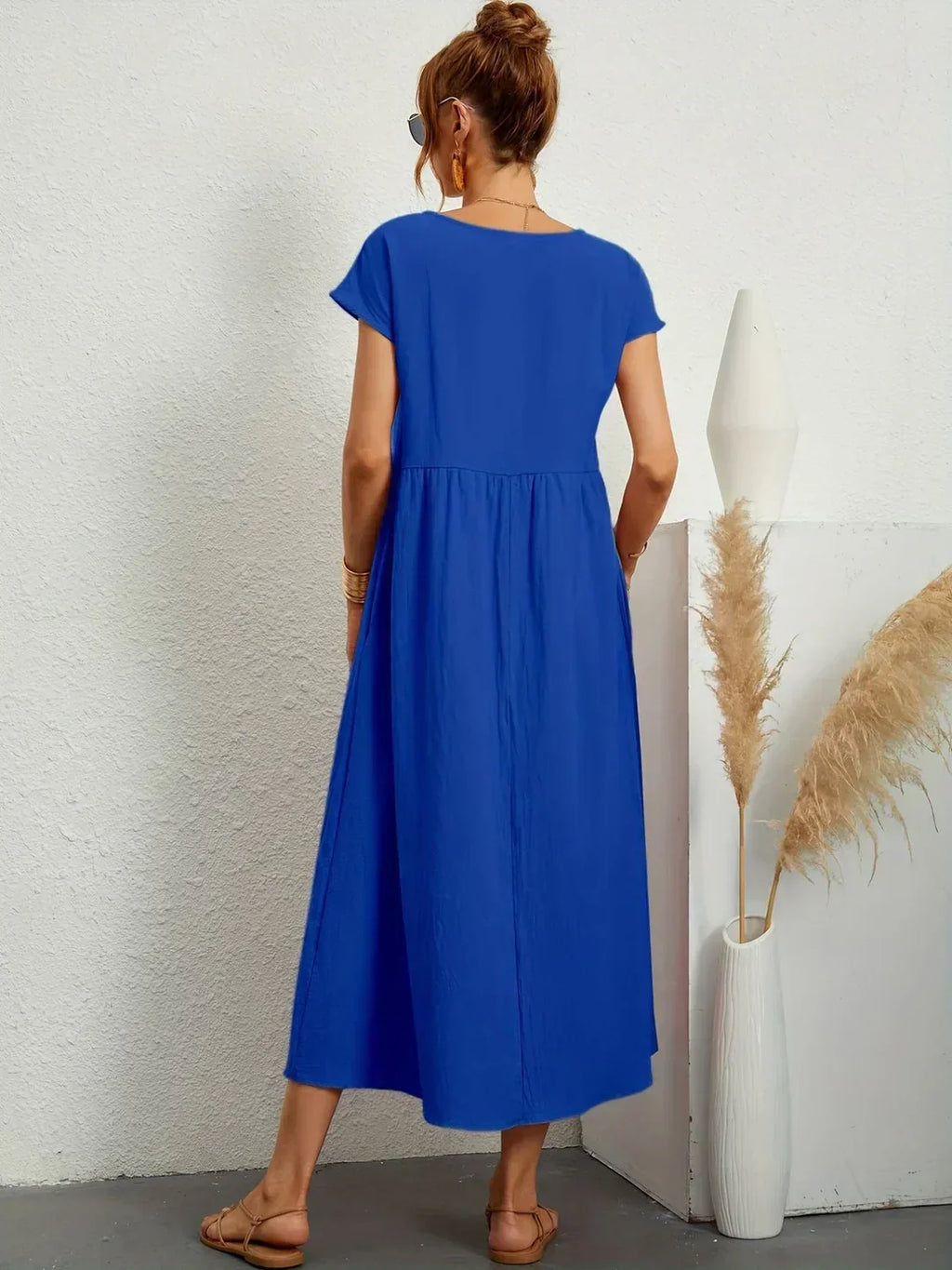 Raquel™ | Vestido midi fluido