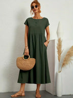 Raquel™ | Vestido midi fluido