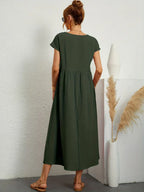 Raquel™ | Vestido midi fluido