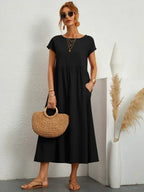 Raquel™ | Vestido midi fluido