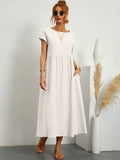 Ursina™ | Vestido Midi Fluido