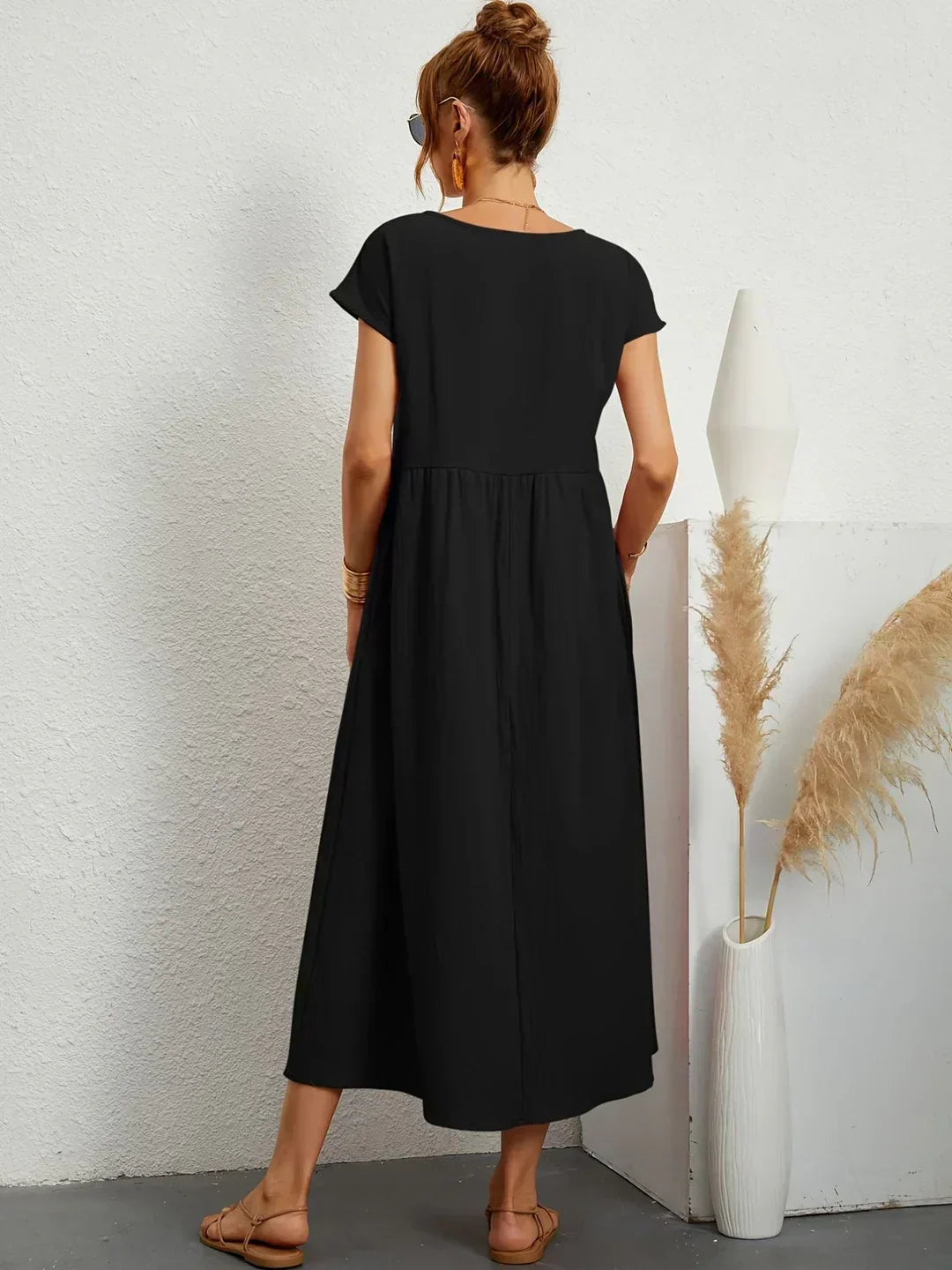 Raquel™ | Vestido midi fluido
