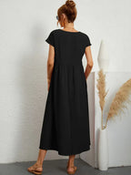 Ursina™ | Vestido Midi Fluido