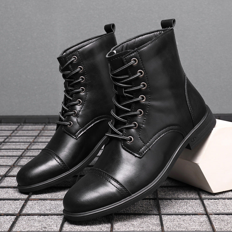 Morgan™ | Botines de cuero sintético