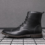 Morgan™ | Botines de cuero sintético