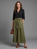 Gabriela™ | Conjunto de dos piezas con falda midi