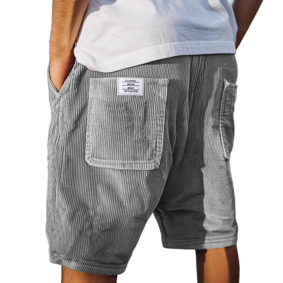 Víctor | Pantalón corto de terciopelo elegante