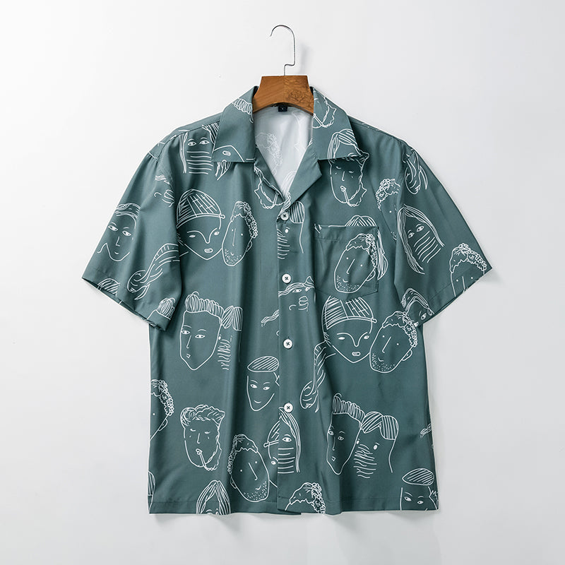 LEO FERRER | CAMISA DE VERANO DE ESTILO CUBANO PARA HOMBRE
