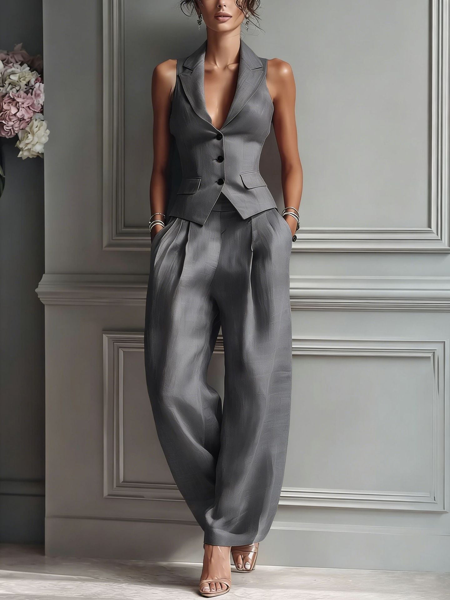 Amelisse™ | Conjunto con escote en V