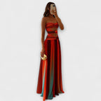 Laney - Vestido maxi sin tirantes