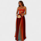 Laney - Vestido maxi sin tirantes