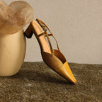 Serena | Tacones Slingback de Piel