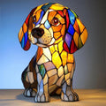 Pirouette – Lámpara mágica para perros de vidrio coloreado