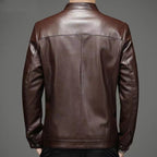 Leo™ | Chaqueta de cuero informal