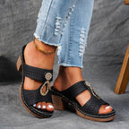 Linda | Sandalias Ortopédicas de Tacón Alto
