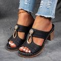 Linda | Sandalias Ortopédicas de Tacón Alto