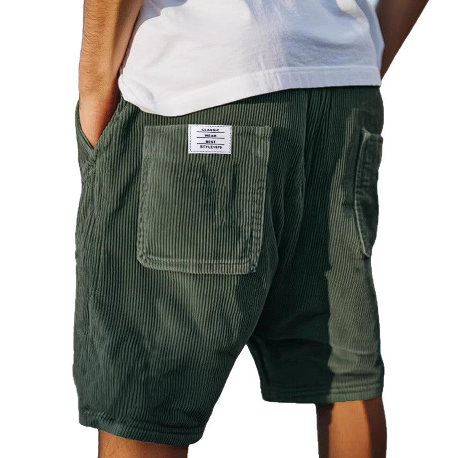 Víctor | Pantalón corto de terciopelo elegante