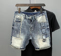 Weston™ | Shorts de mezclilla azul vintage
