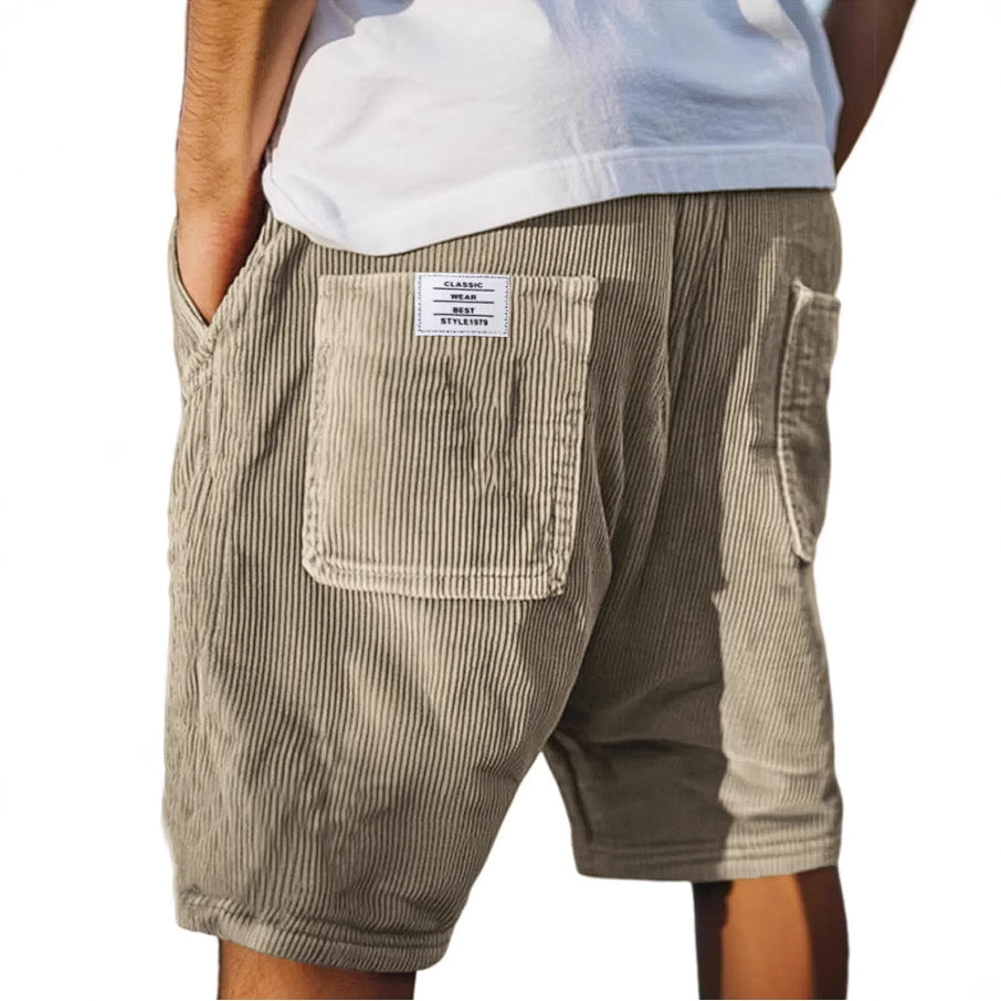 Víctor | Pantalón corto de terciopelo elegante