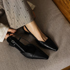 Serena | Tacones Slingback de Piel