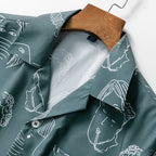 LEO FERRER | CAMISA DE VERANO DE ESTILO CUBANO PARA HOMBRE